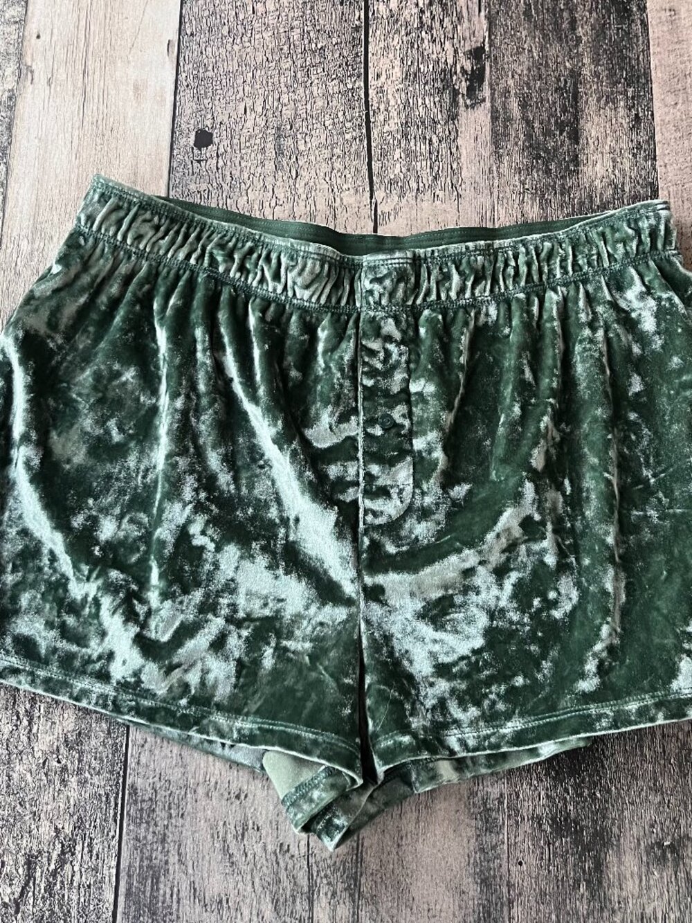 victorias secret velvet shorts